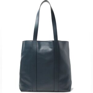 NWOT Mansur Gavriel Blue North South Leather Tote Bag